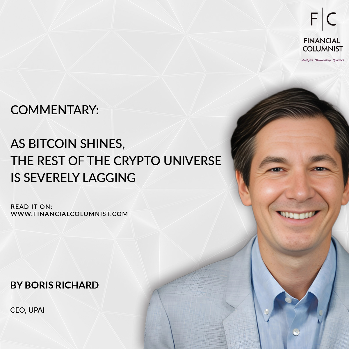 As Bitcoin Shines, the Rest of the Crypto Universe is Severely Lagging