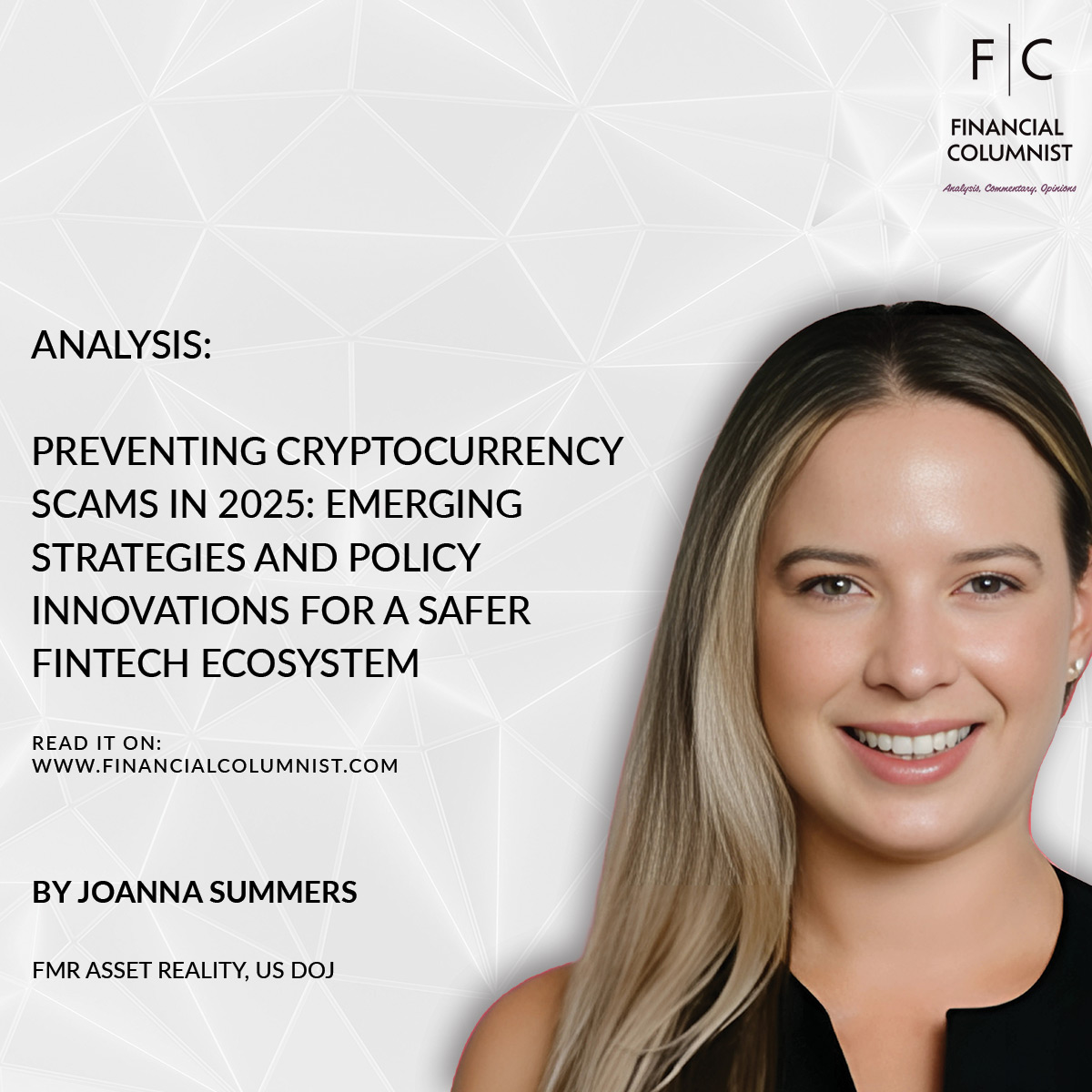 Preventing Cryptocurrency Scams in 2025: Emerging Strategies and Policy  Innovations for a Safer Fintech Ecosystem